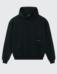 Be Yourself Heavy Boxy Hoodie (Black)