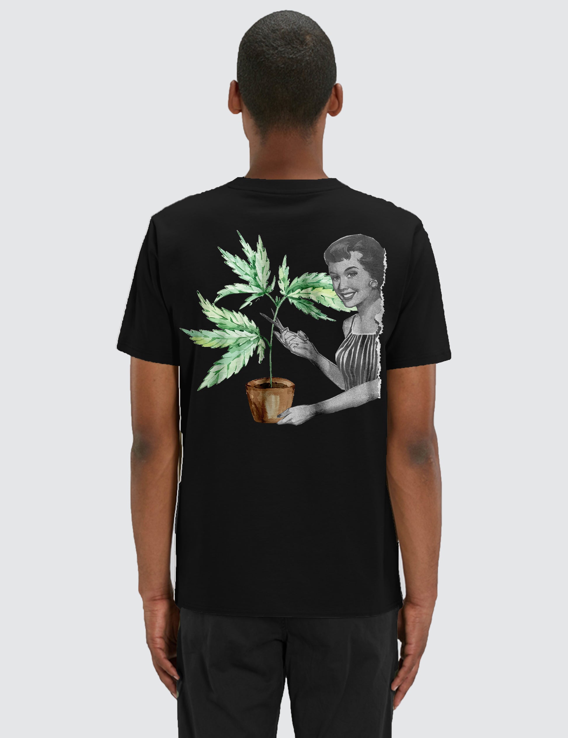Botanical T-shirt (Black)