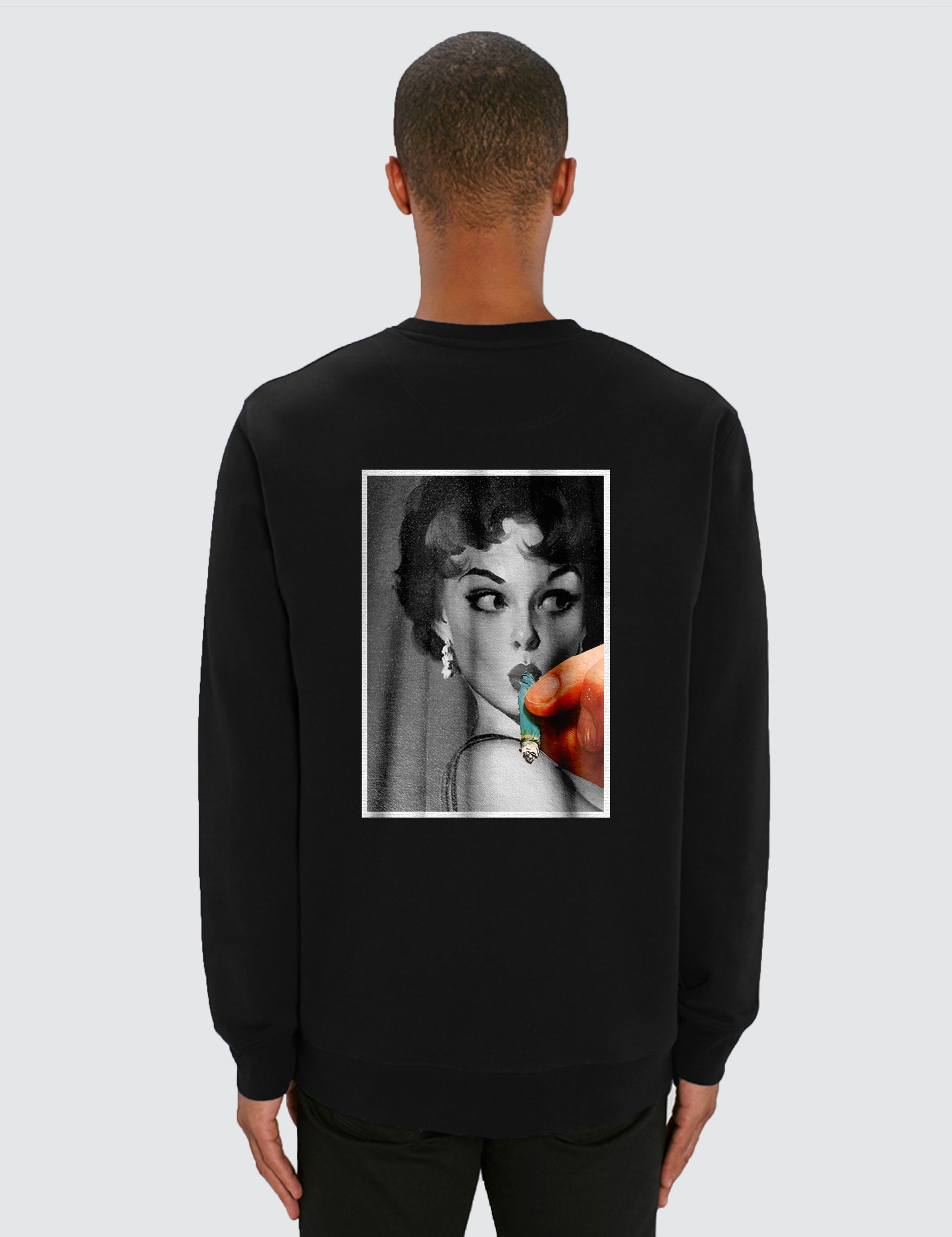 LADY SMOKER CREWNECK - SUCK
