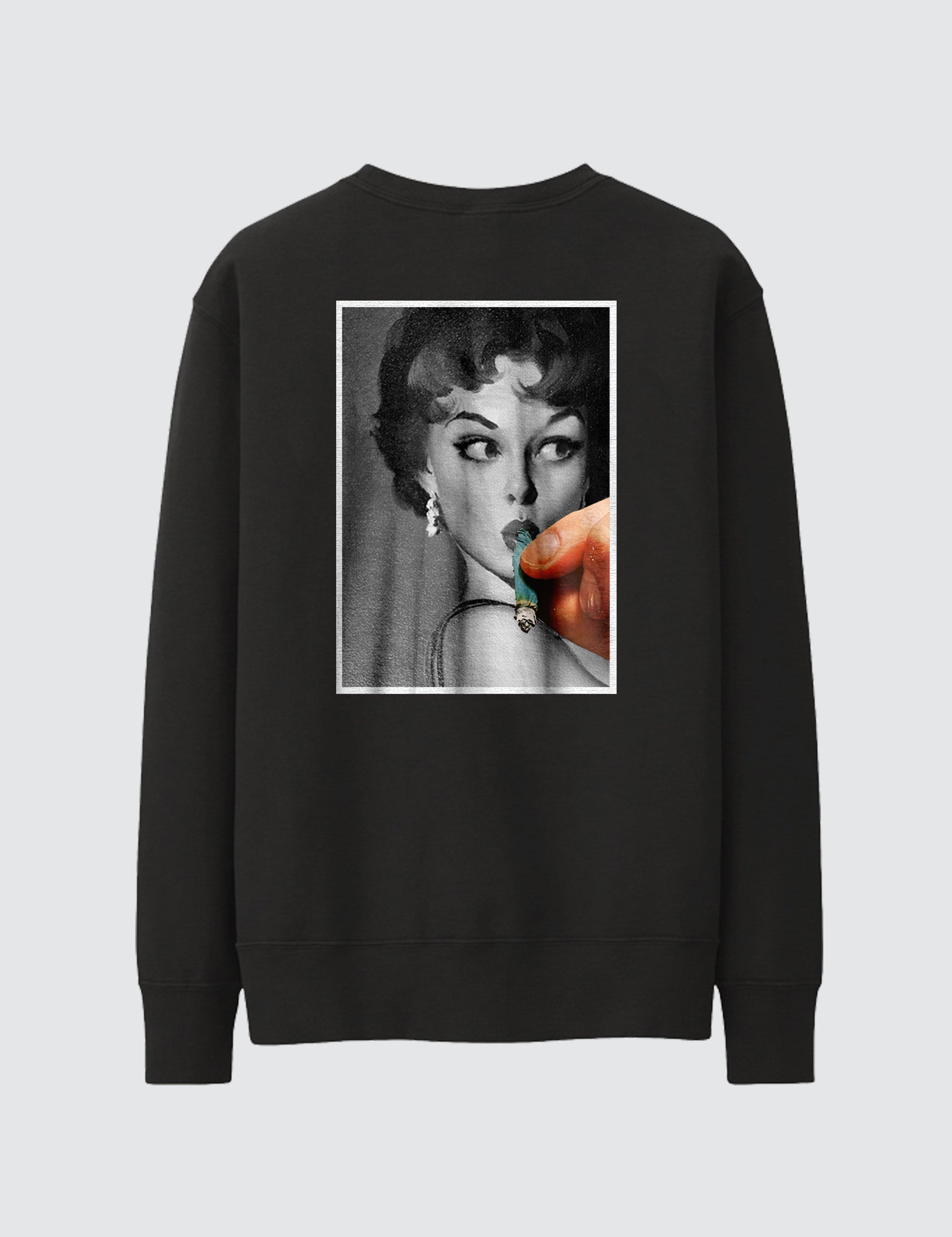 LADY SMOKER CREWNECK - SUCK
