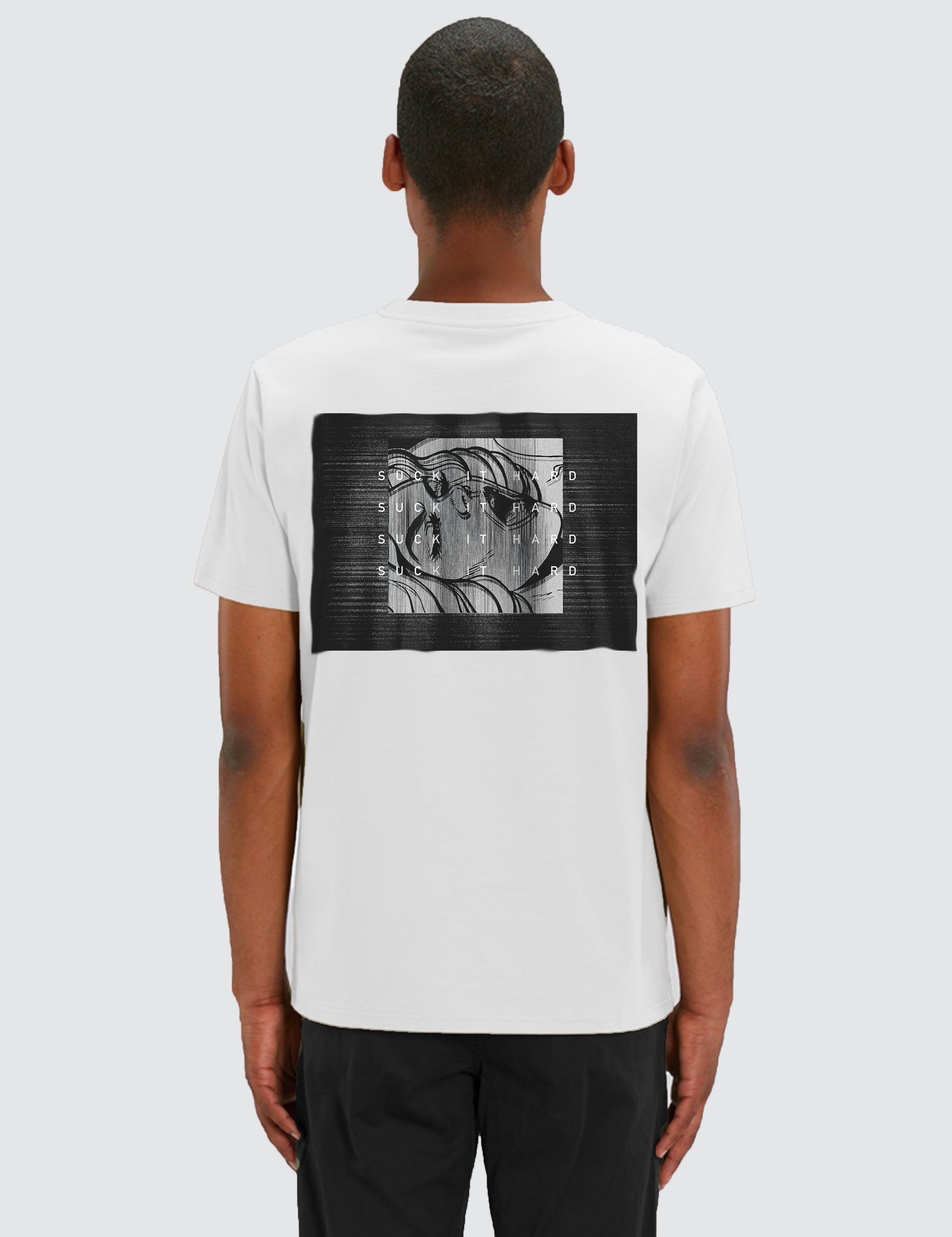 Suck It Hard T-Shirt (White)