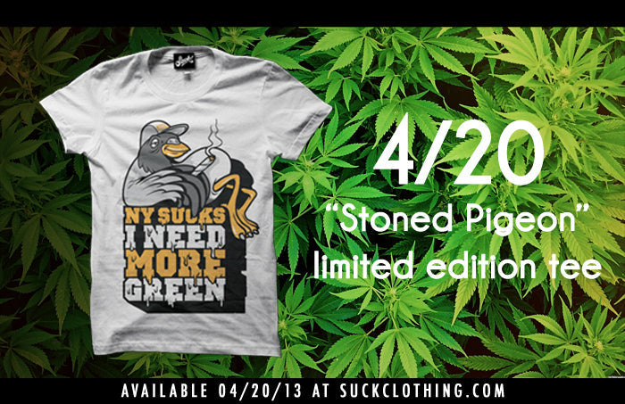 4/20 | Stoned Pigeon Tee