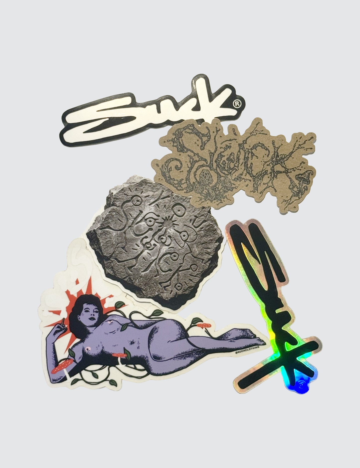 Suck Sticker Set (5 Pack)