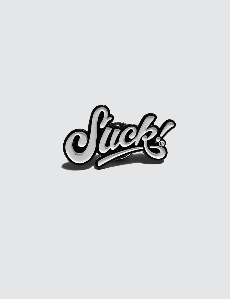 OLD LOGO ENAMEL PIN - SUCK